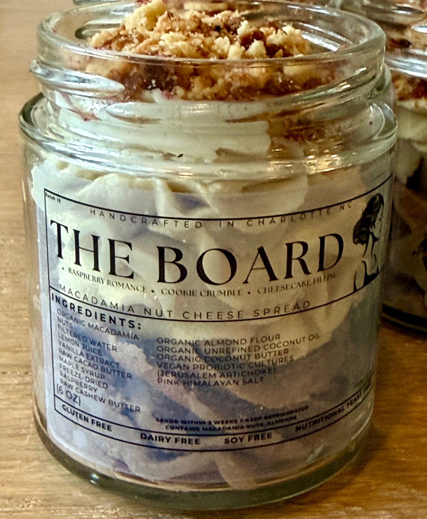 Raspberry Romance Cheesecake Jar