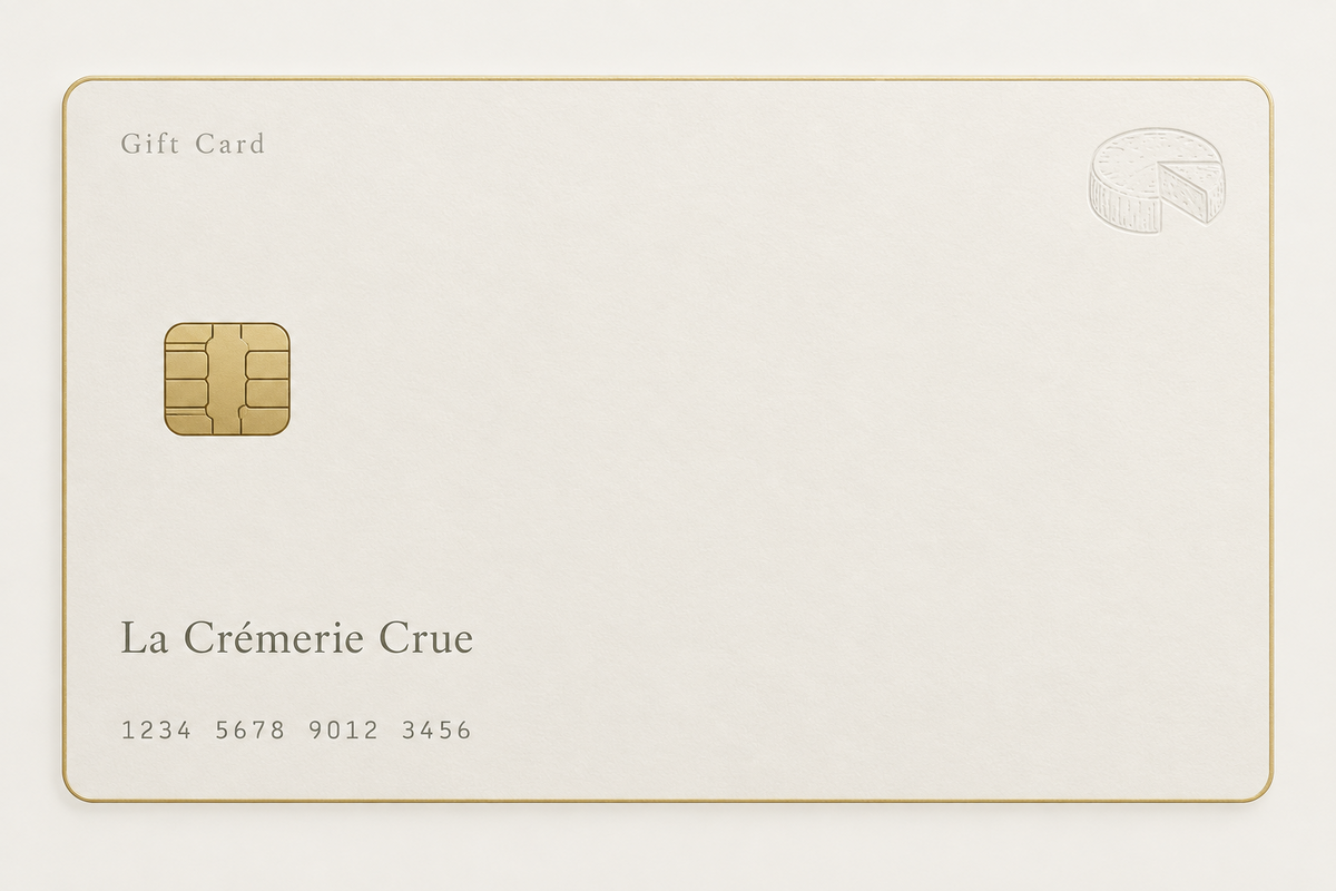 La Cremerie Crue Gift Card